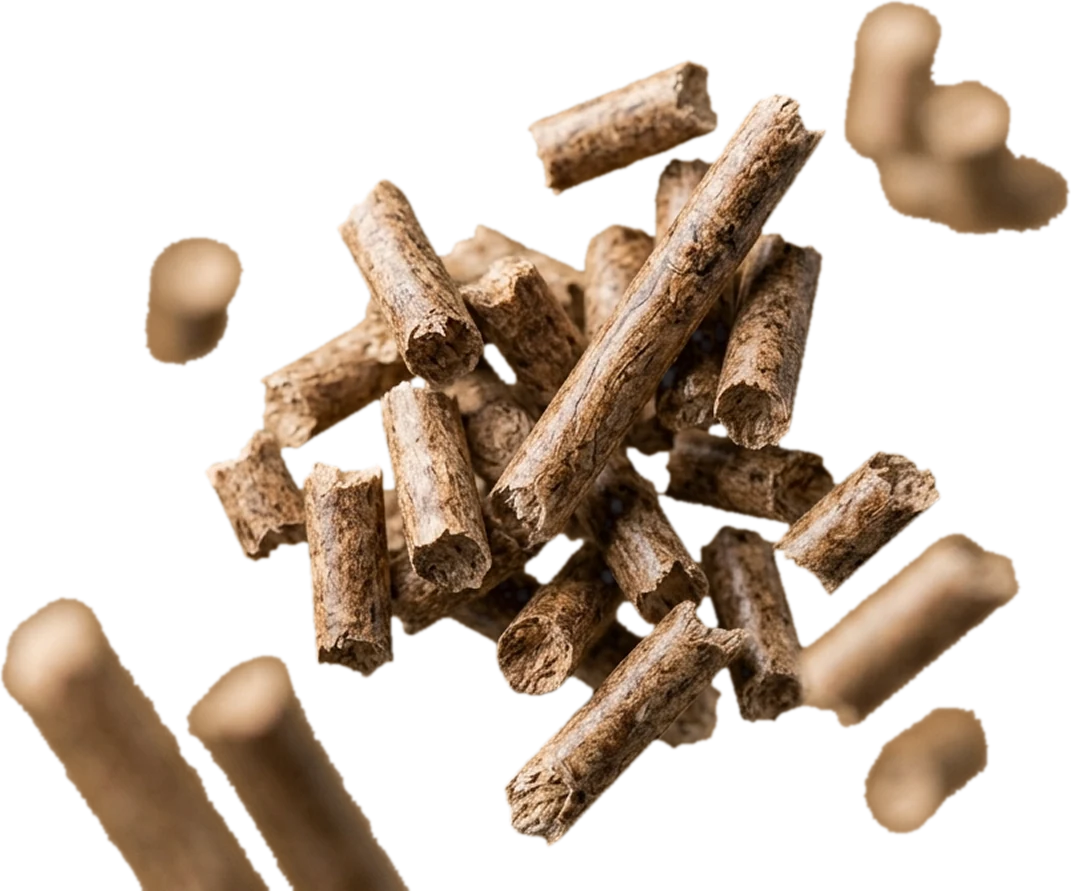 Floating biopellets — exploded view of Nederpellets